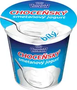 Choceňská mlékárna Choceňský smetanový jogurt bílý 10%
