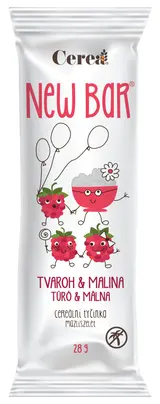 Cerea New Bar Tvaroh a malina