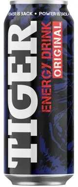 Tiger Energy drink plech
