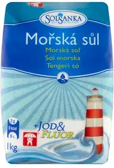 Solsanka mořská sůl s jódem a fluorem