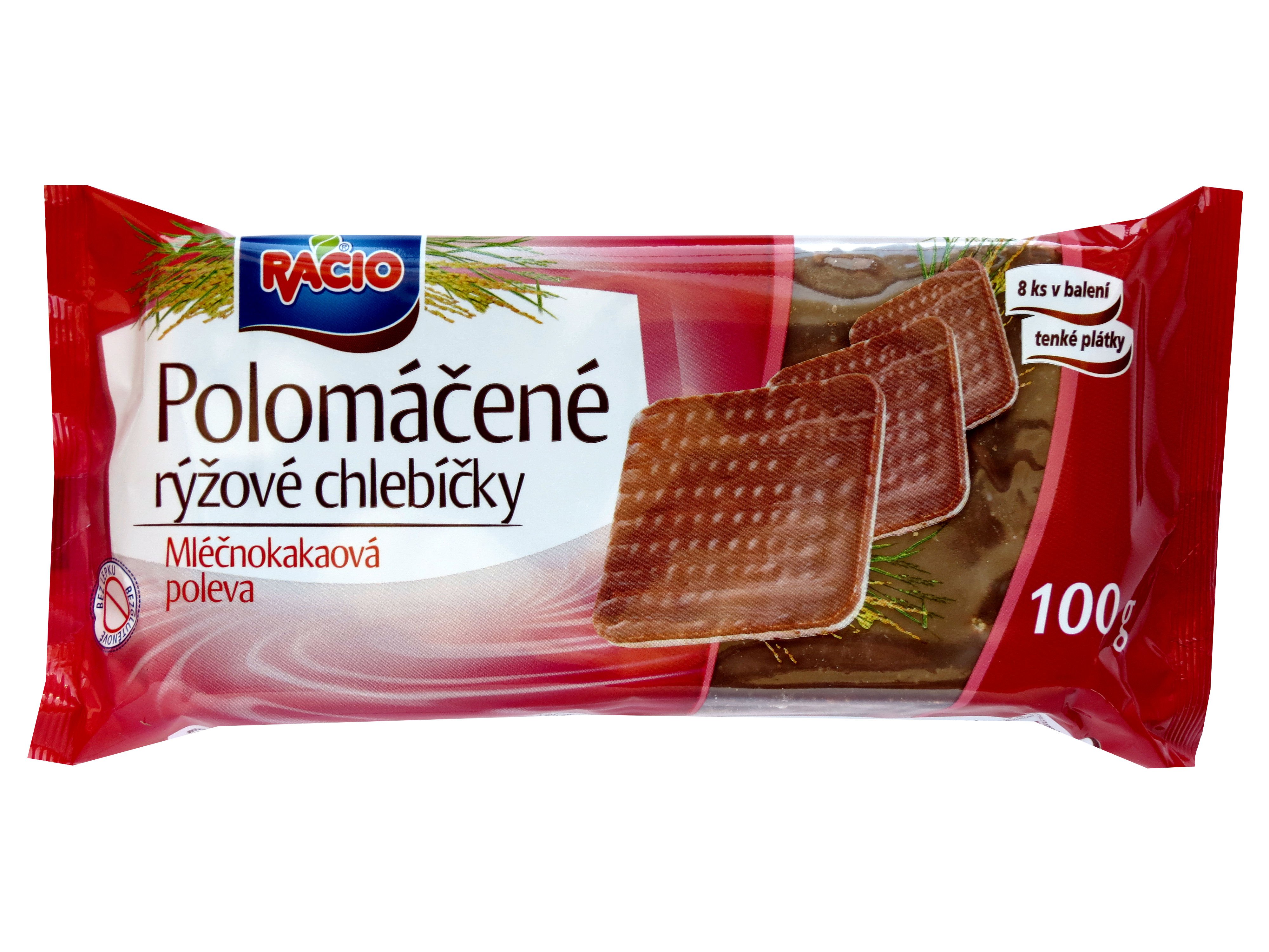 Racio Chlebíčky rýžové mléčnokakaové
