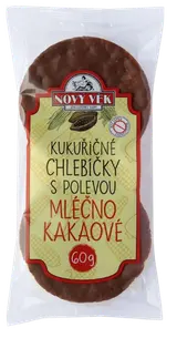 Nový věk Kukuřičné chlebíčky mléčnokakaové