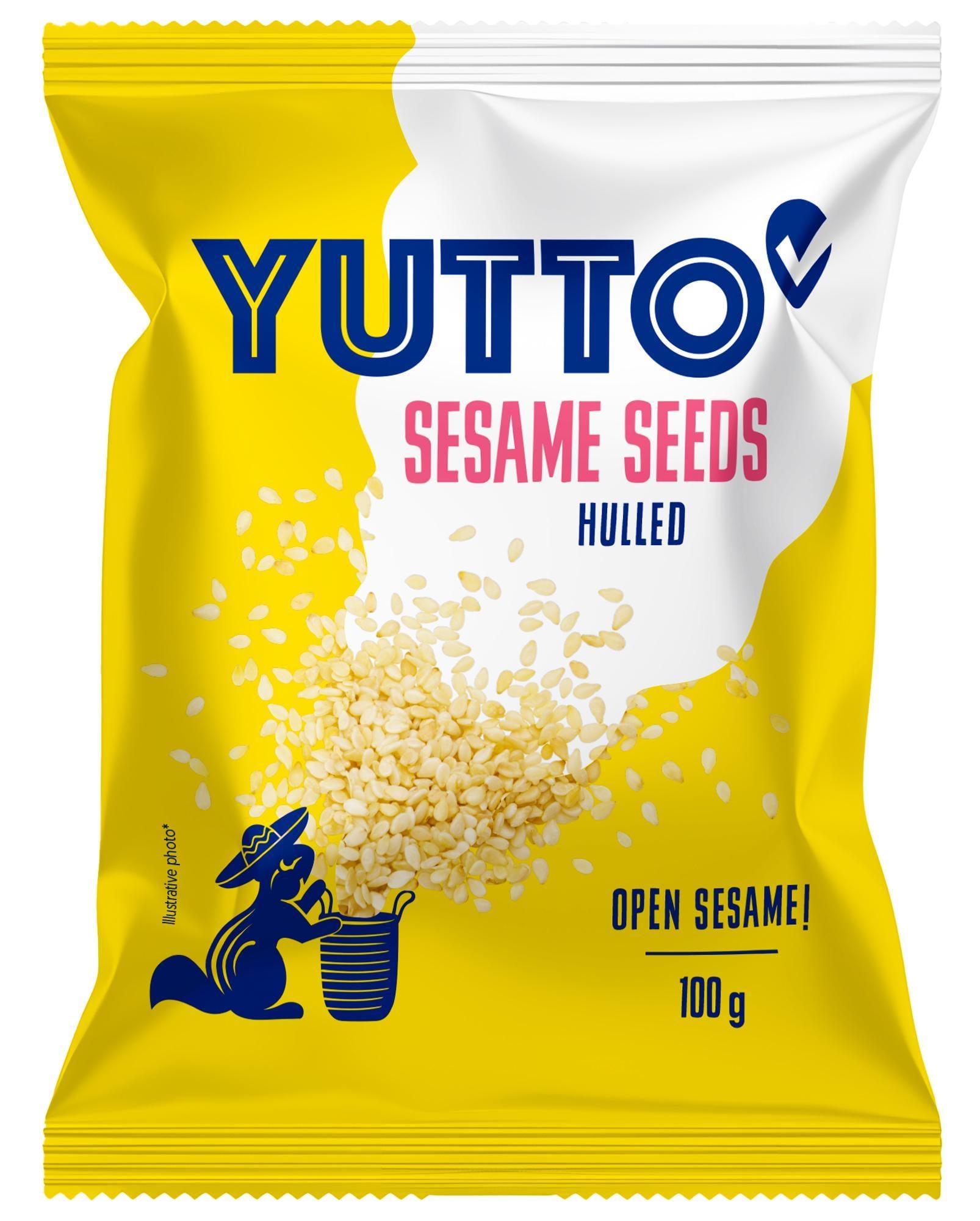 Yutto Sezam loupaný, bílý