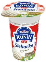 Mlékárna Kunín Šlehačka de luxe 40%