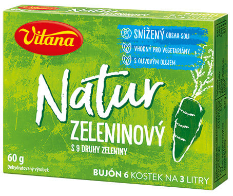 Vitana Natur bujón zeleninový 3l (6×10g)