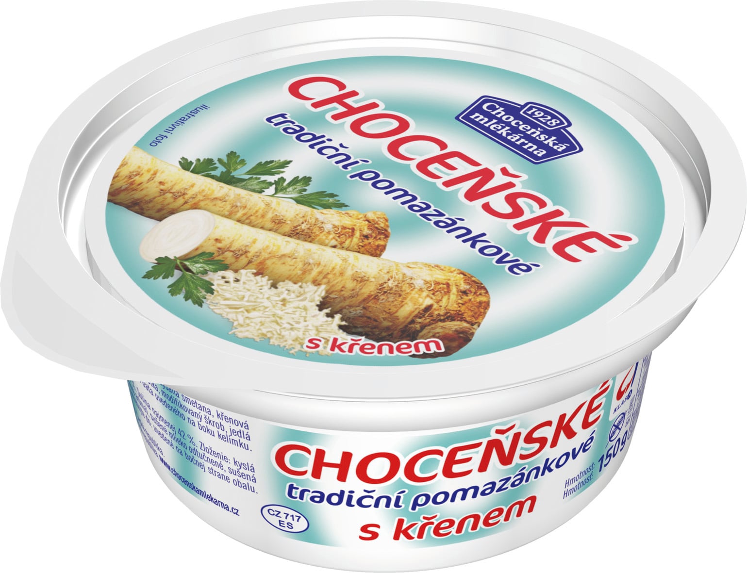 Choceňská mlékárna Choceňské tradiční pomazánkové s křenem