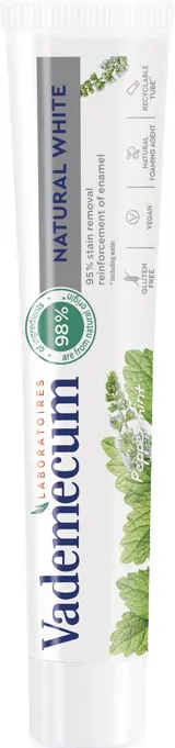 Vademecum Natural White zubní pasta pro bílé zuby