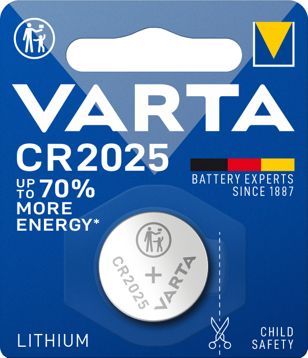 Varta CR2025 lithiové knoflíkové články