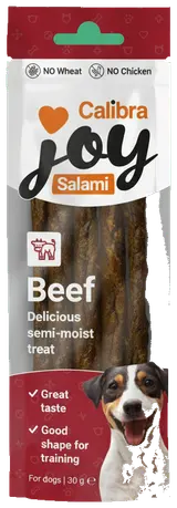 Calibra Joy Dog Salami hovězí pamlsky pro psy