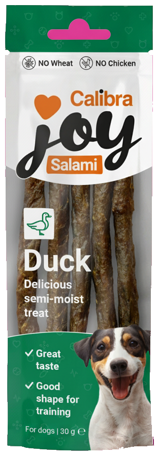 Calibra Joy Dog Salami kachní pamlsky pro psy