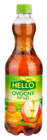 Hello extra hustý ovocný sirup jablko