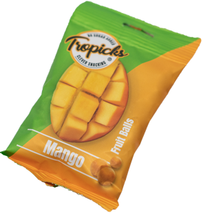 Tropicks Ovocné kuličky mango
