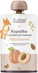 Šufan Kapsička s mandlovým krémem meruňková