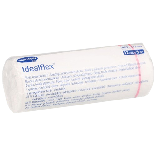OBINADLO ELASTICKÉ IDEALFLEX 12CMX5M,KRÁTKÝ TAH,1KS