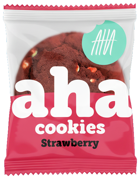 Aha Cookies Strawberry
