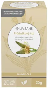LIVSANE Průduškový čaj s jitrocelem 20x1.5g