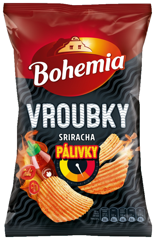 Bohemia Vroubky Pálivky sriracha