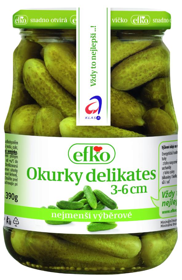 Efko Okurky delikates 3-6 cm