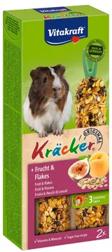 Vitakraft Kräcker ovoce a ovesné vločky pro morčata