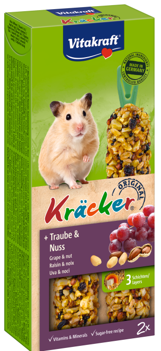 Vitakraft Kräcker hrozno a ořechy pro křečky