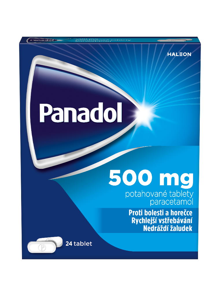 PANADOL 500MG Potahovaná tableta 24