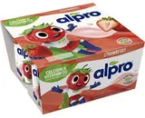 Alpro Kids Fermentovaný sójový dezert jahoda 4×115 g