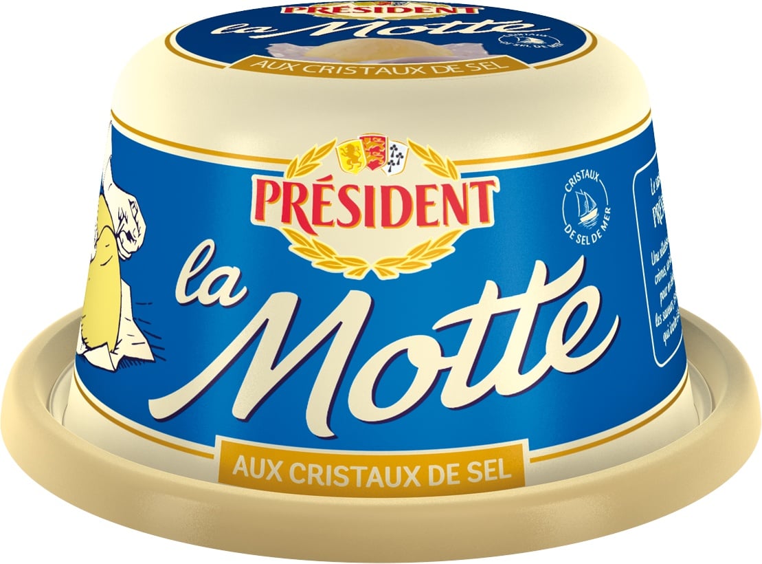 Président La Motte máslo s mořskou solí