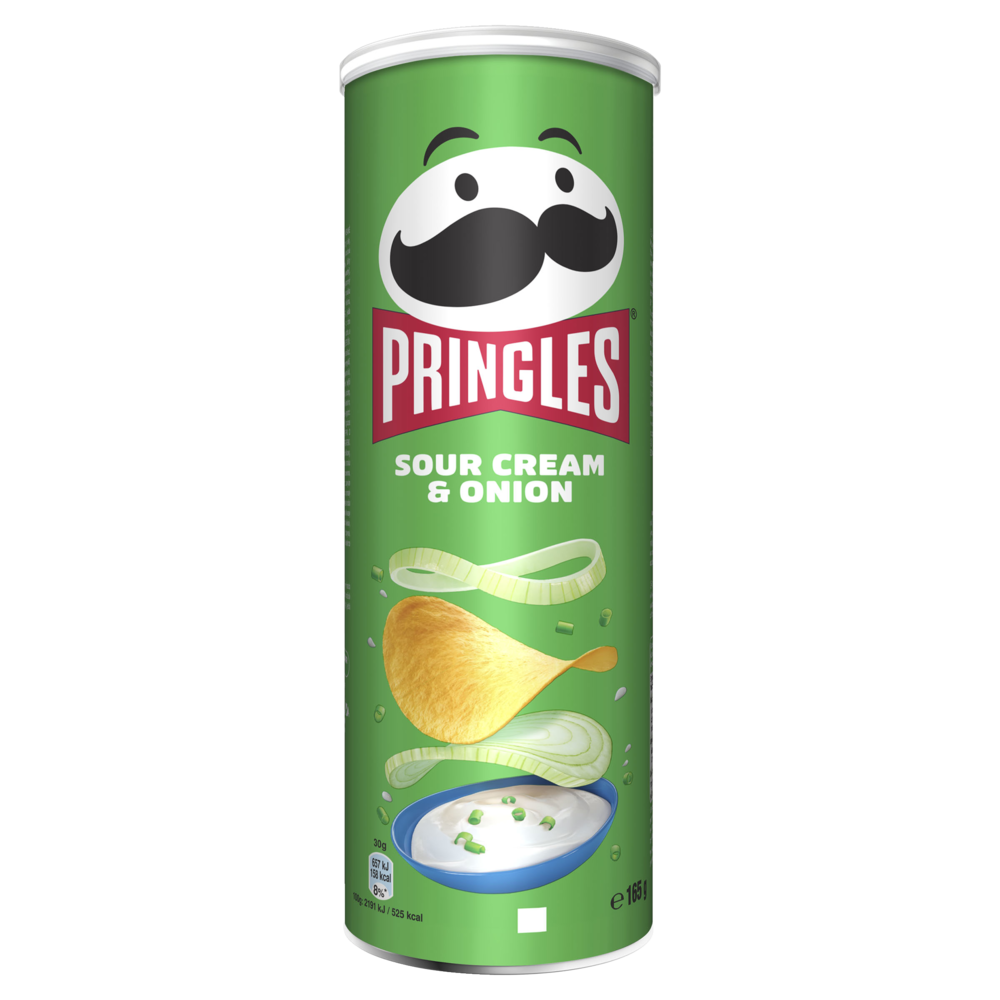 Pringles Smetana a cibule