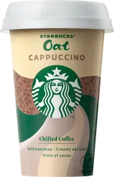 Starbucks Plant based oat cappucino coffee