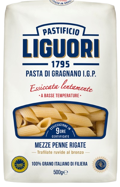 Liguori Pasta di Gragnano 1/2 penne rigate