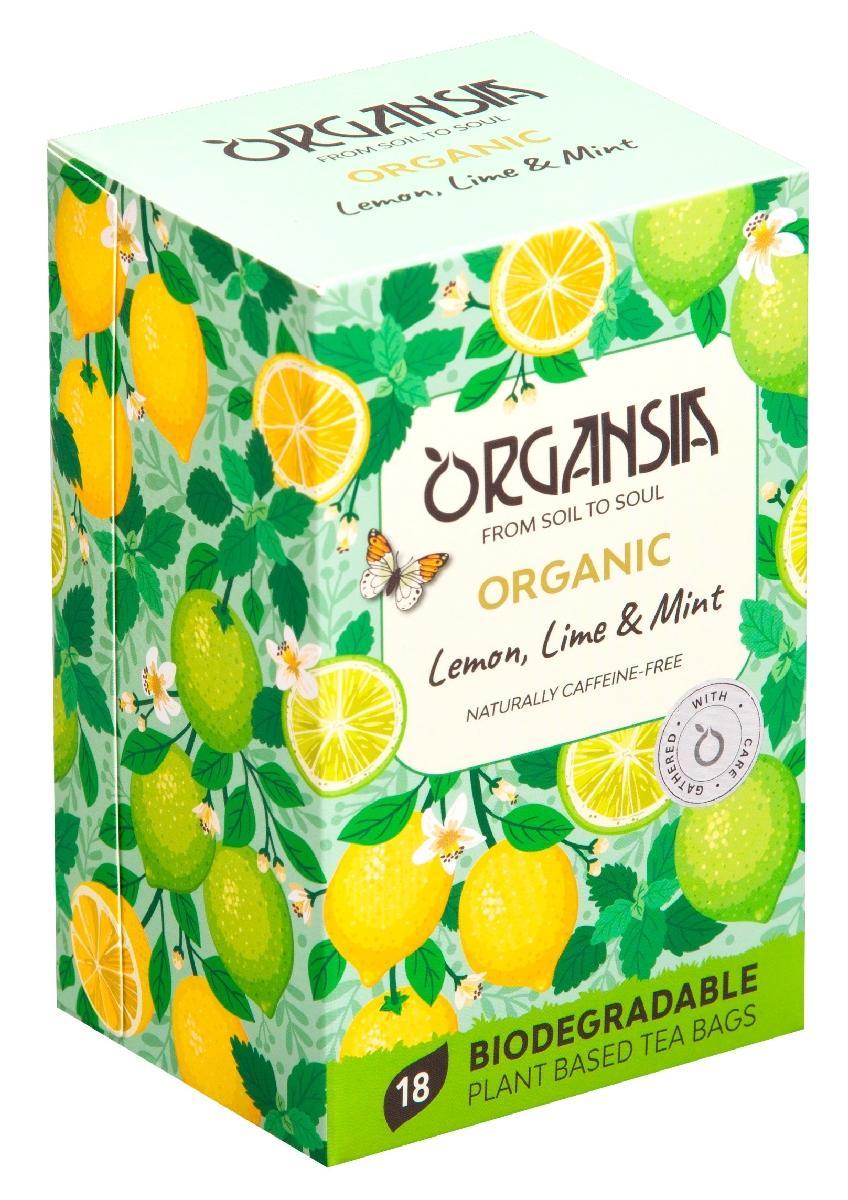 Organsia BIO Lemon, lime and mint