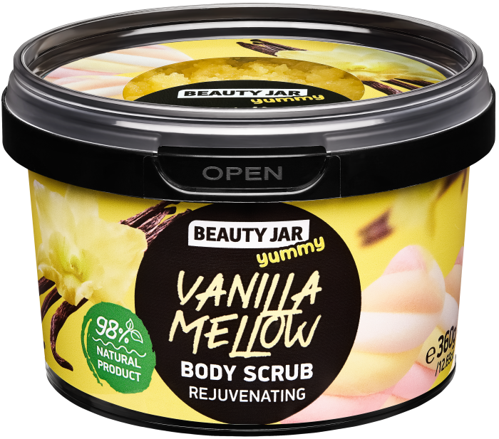 Beauty Jar Vanilla Mellow tělový peeling