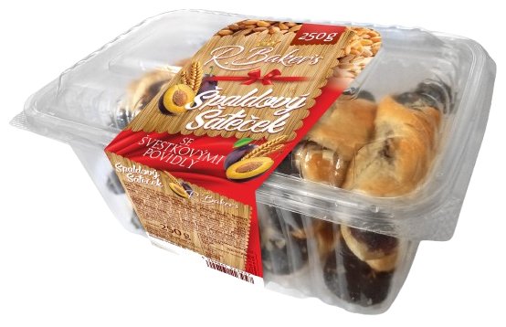 R. Bakers Špaldový šáteček s švestkovými povidly