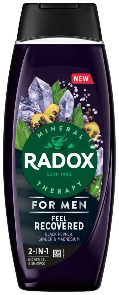 Radox Feel Recovered sprchový gel pro muže 2 v 1