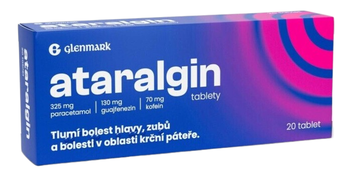 ATARALGIN 325MG/130MG/70MG Tableta 20