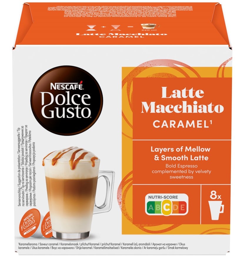 Nescafé Dolce Gusto Latte Macchiato Caramel kapsle