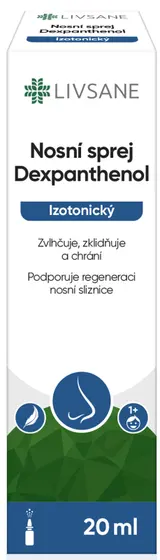LIVSANE Nosní sprej Dexpanthenol Izotonický 20ml