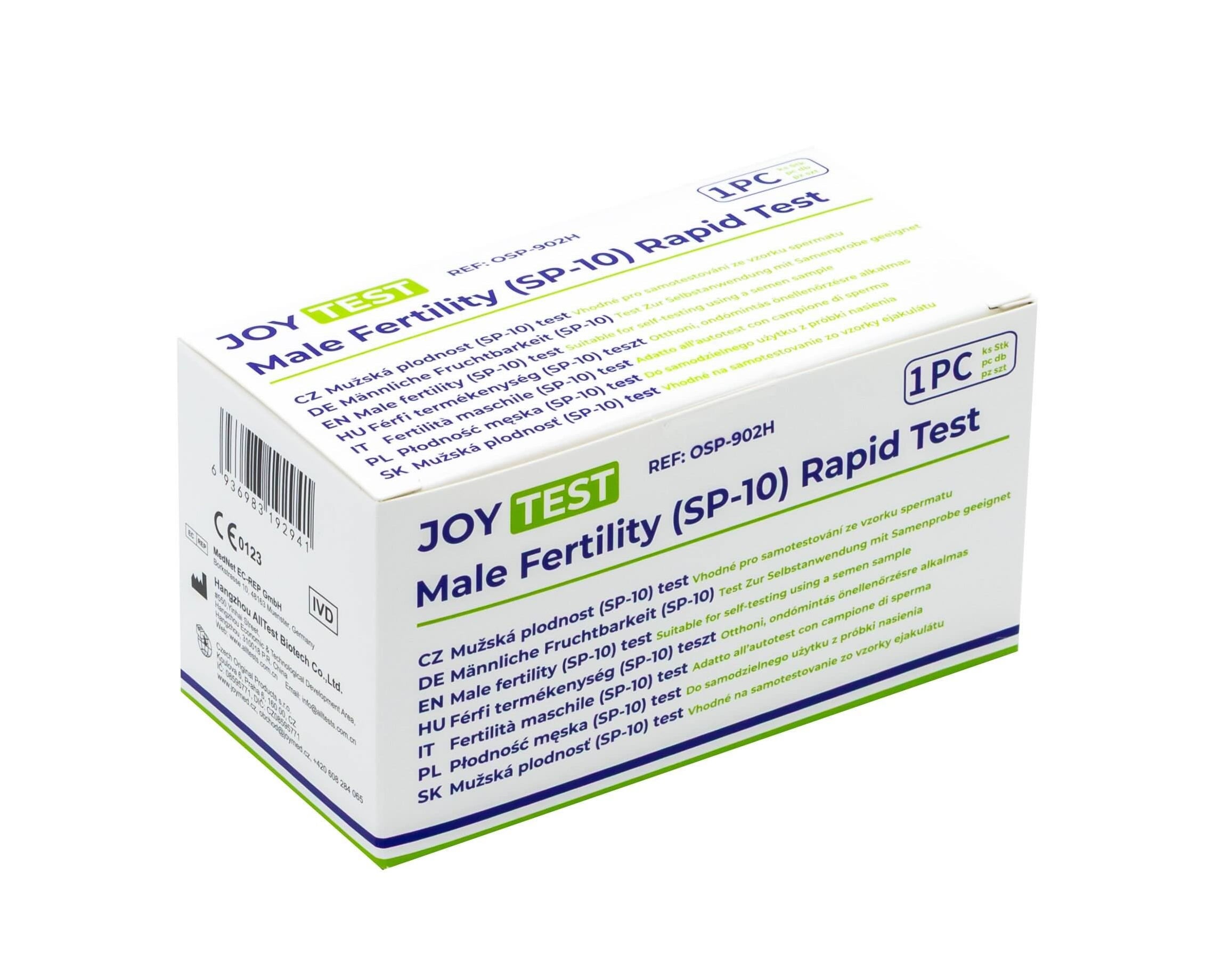 JoyTest Mužská plodnost (SP-10) Rapid test 1ks