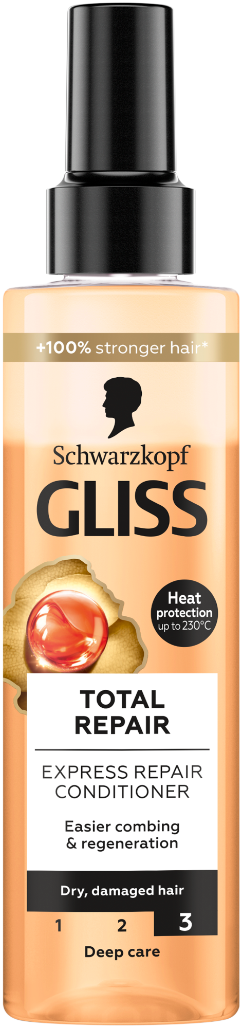 Gliss Total Repair regenerační balzám na vlasy ve spreji