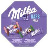Milka Naps Mix výběr mini mléčných čokolád