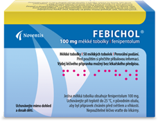 FEBICHOL 100MG Měkká tobolka 50