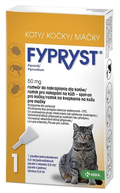 Fypryst 50mg spot-on pro kočky 1x0.5ml