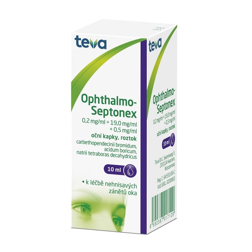 OPHTHALMO-SEPTONEX Oční kapky, roztok 1X10ML