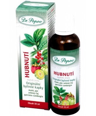Dr.Popov Kapky bylinné Hubnutí 50ml