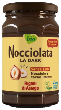 Nocciolata BIO Dark lískooříšková pomazánka bez mléka