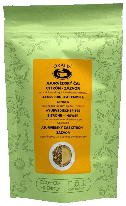 Oxalis Ájurvédský čaj Citrón & zázvor