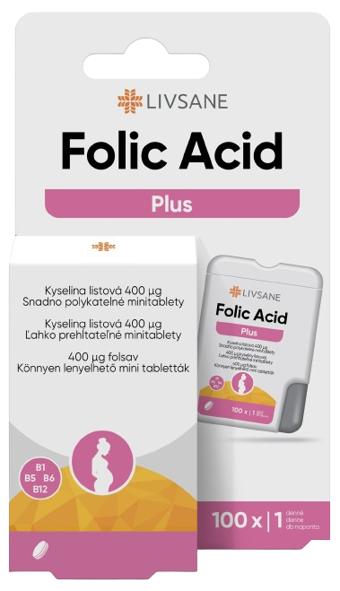 LIVSANE Folic Acid Plus tbl.100