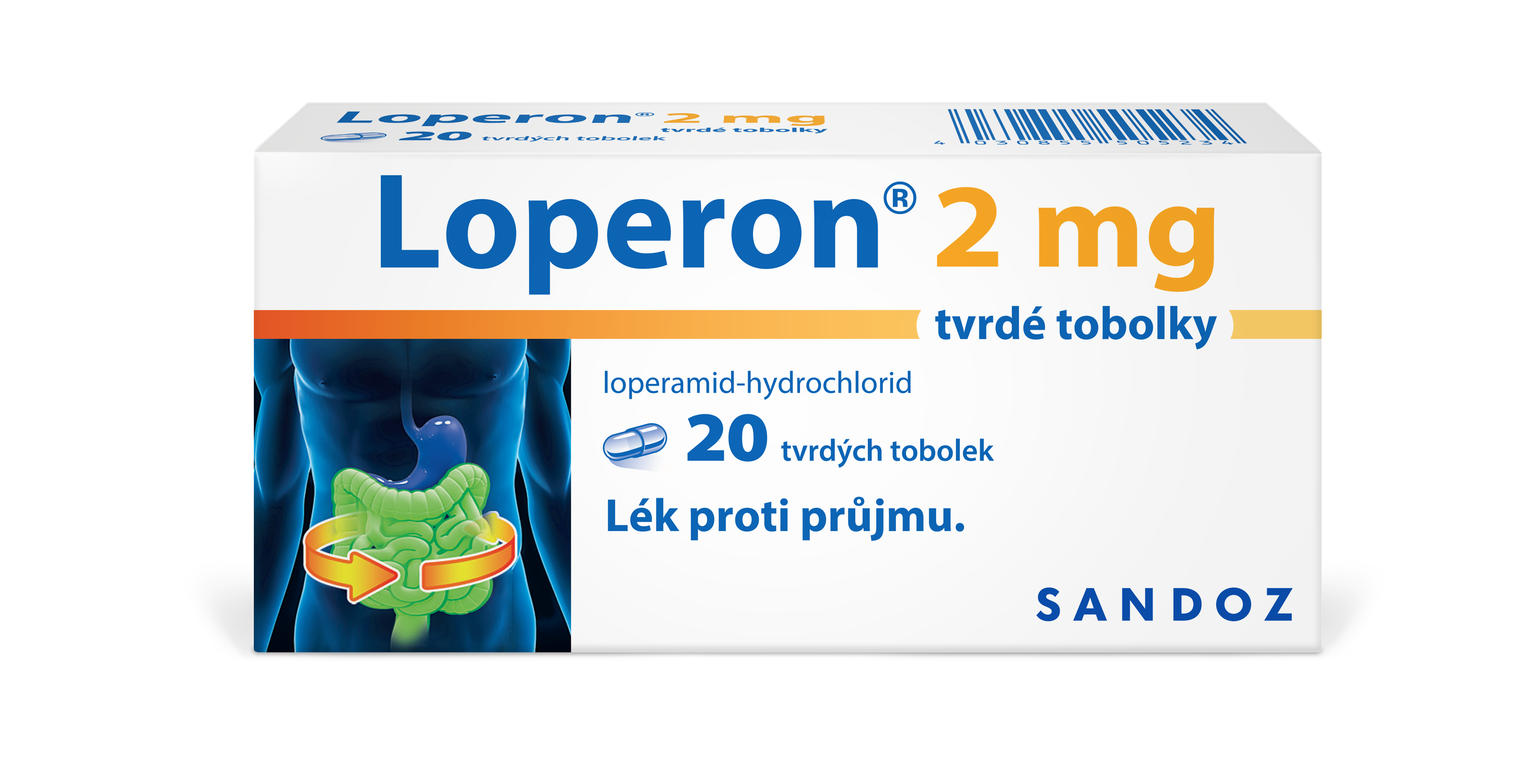 LOPERON 2MG Tvrdá tobolka 20