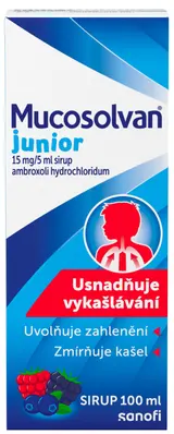 MUCOSOLVAN JUNIOR 15MG/5ML Sirup 100ML