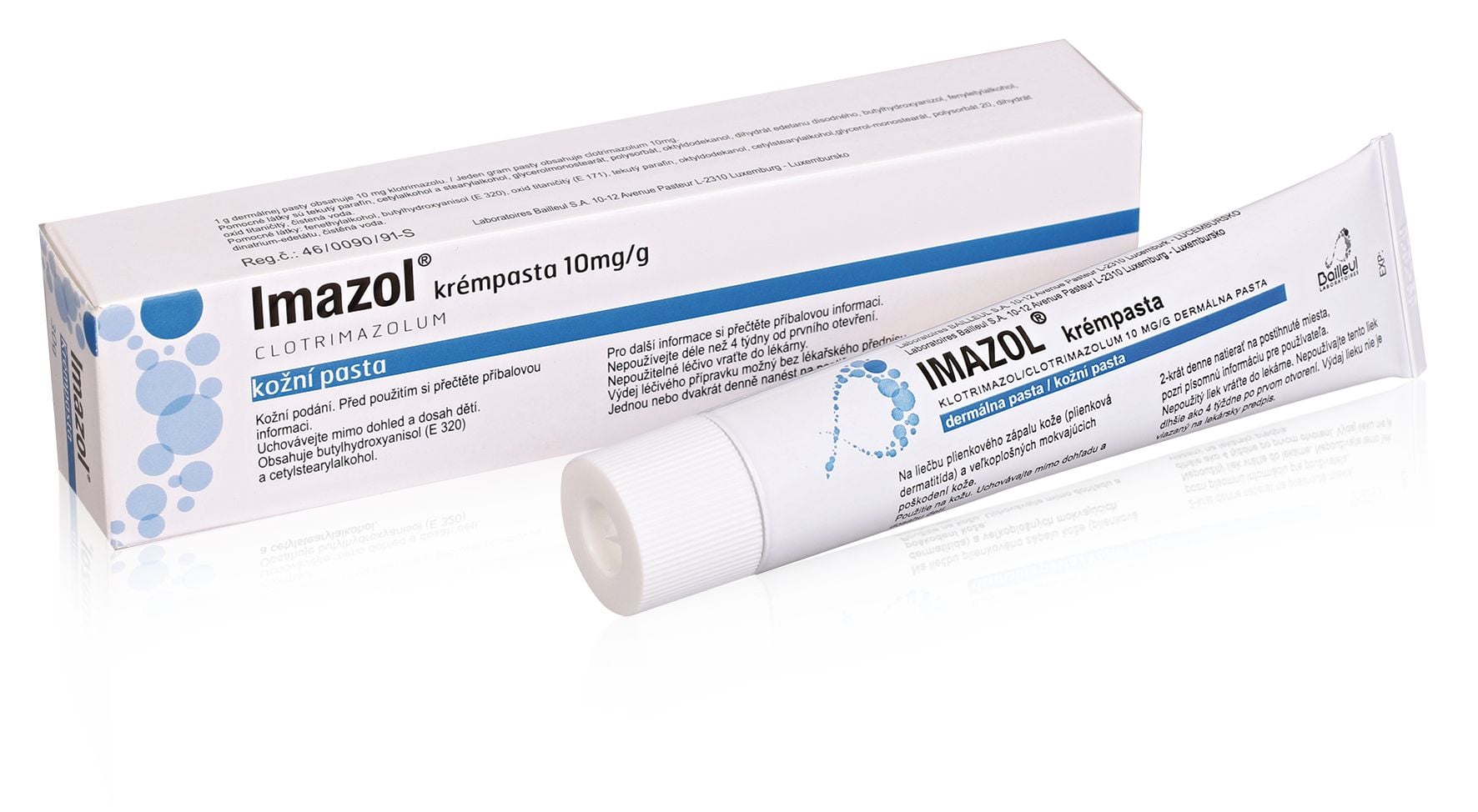 IMAZOL KRÉMPASTA 10MG/G Kožní pasta 1X30G